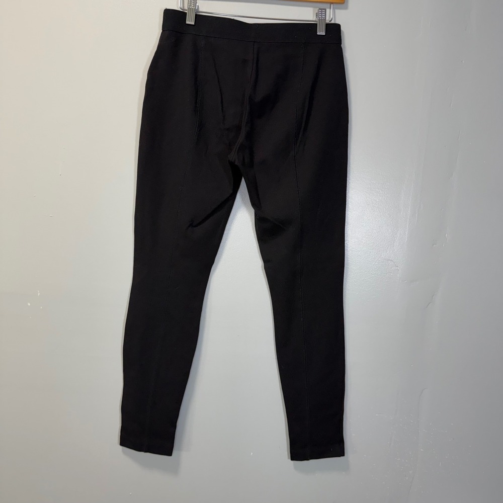 J Crew Womens Pixie Pant Black Side Zip Skinny Leg Trousers 8 Business Casual - Picture 4 of 6